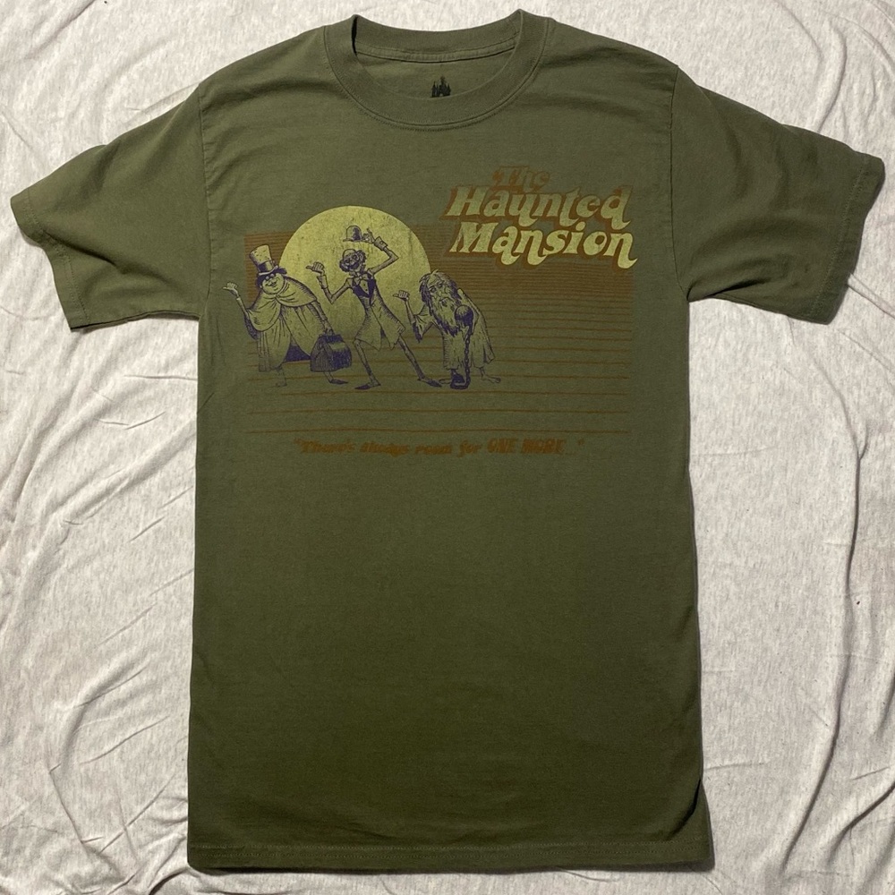 Disney ADULT Shirt - The Haunted Mansion Attraction - S